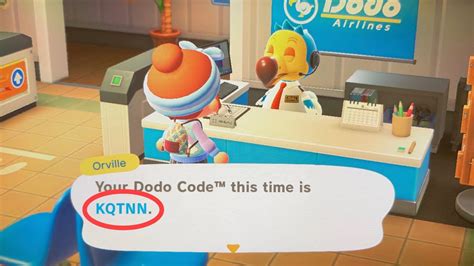 Note this Dodo Code is for the current playthrough and will become inactive should you log off or turn off your console. . Dodo code